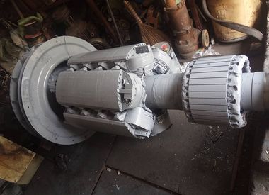 船用發(fā)電機轉子維護